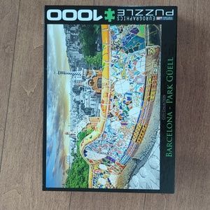1000 piece Eurographics jigsaw puzzle - Barcelona Park Guell
